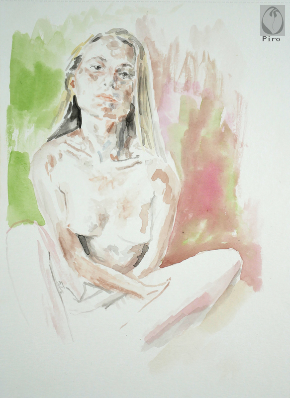 watercolours - acquerello di Piro